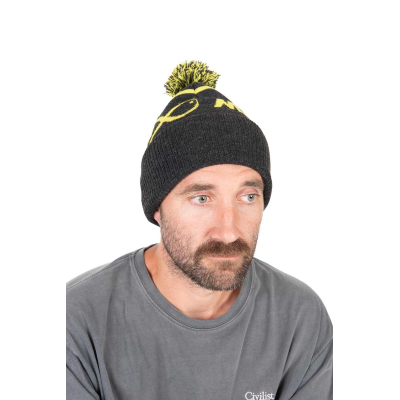Bonnet Bobble Hat - Lime Grey | Au Poisson d'étain