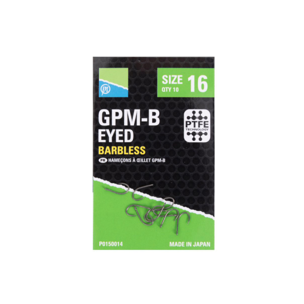Hameçons GPM-B - Eyed