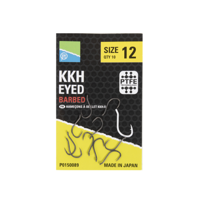 Hameçons KKH Eyed - Barbed | Au Poisson d'étain