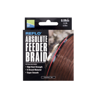 Tresse Reflo Absolute Feeder | Au Poisson d'étain