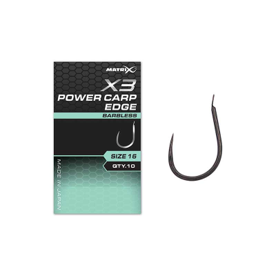 Hameçons X3 Power Carp Edge - Spade End | Au Poisson d'étain