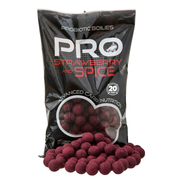 Bouillettes Pro Strawberry & Spice - 20MM - 800G