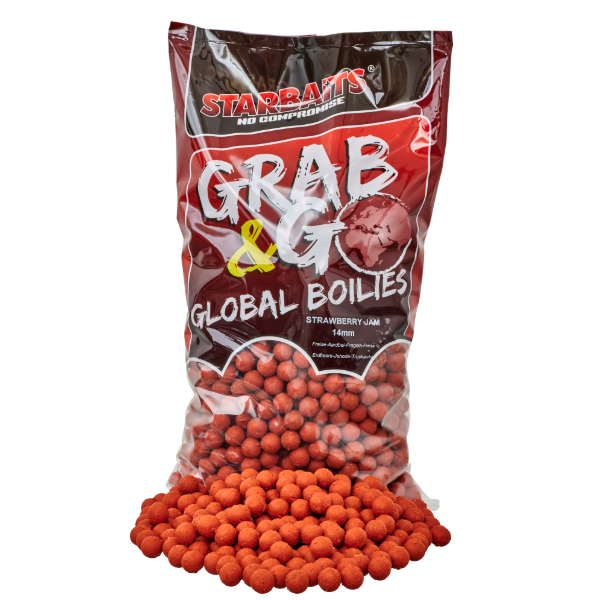 Bouilettes Grab & Go Strawberry Jaw - 14MM - 2.5KG