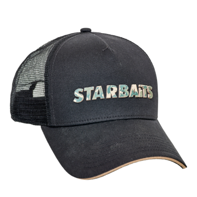 Casquette Starbaits - Black Camo | Au Poisson d'étain