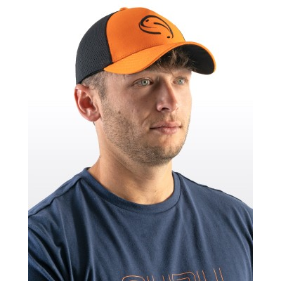 Casquette Guru Orange Trucker | Au Poisson d'étain