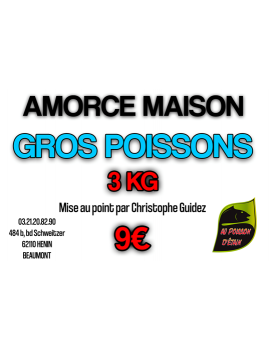 Amorce Gros Poissons 3KG