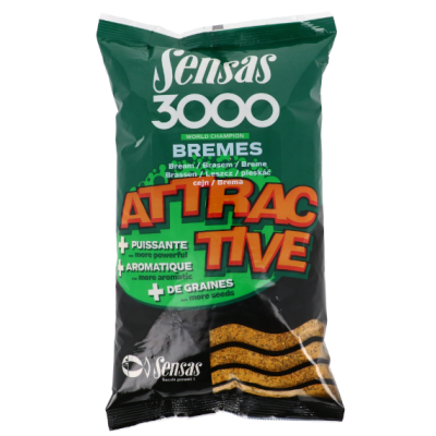 Amorce 3000 Attractive Brèmes - 1KG | Au Poisson d'étain