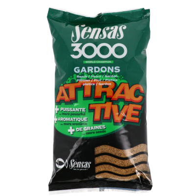 Amorce 3000 Attractive Gardons - 1KG | Au Poisson d'étain