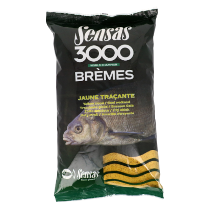 Amorce 3000 Brèmes Jaune Traçante - 1KG | Au Poisson d'étain