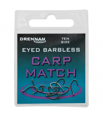 Eyed Barbless Carp Match 12