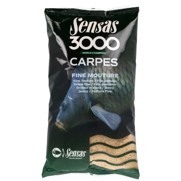 Amorce 3000 Carpes Fine Mouture - 3KG