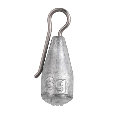 Plomb Zinc Clip-on Lure Weights 3GR - x3 | Au Poisson d'étain