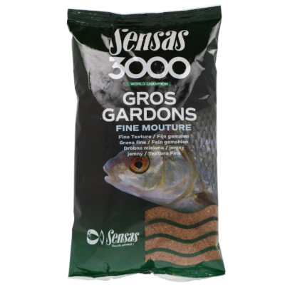 Amorce 3000 Gros Gardons Fine Mouture - 1KG | Au Poisson d'étain