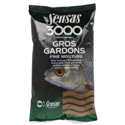 Amorce 3000 Gros Gardons Fine Mouture - 3KG | Au Poisson d'étain