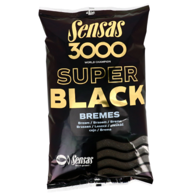 Amorce 3000 Super Black Brèmes - 1KG | Au Poisson d'étain
