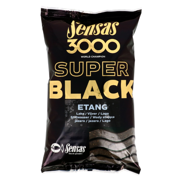 Amorce 3000 Super Black Etang - 1KG