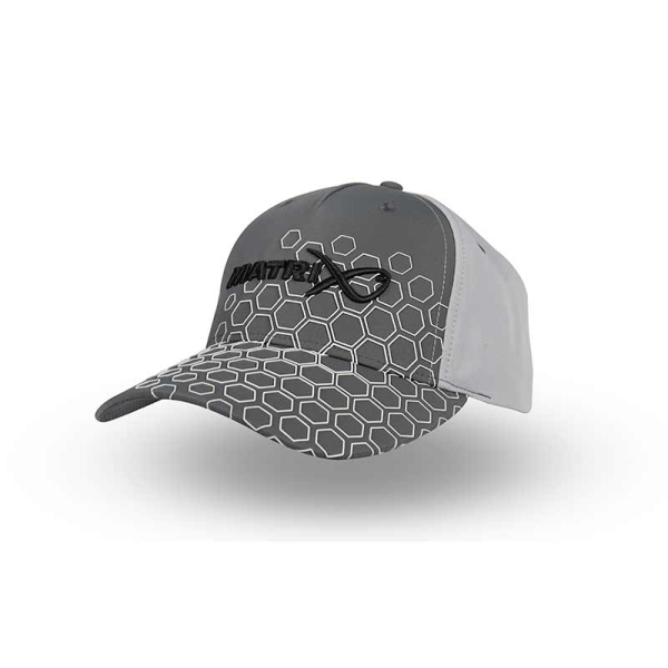 Casquette Hex Print Baseball - Grise