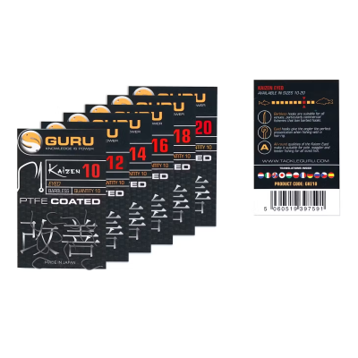 Hameçons Kaizen Eyed - Barbless | Au Poisson d'étain