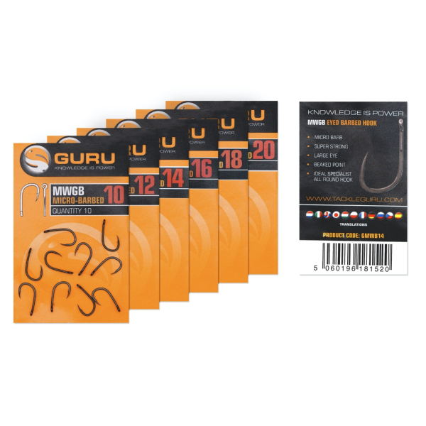Hameçons MWGB Eyed - Micro Barbed
